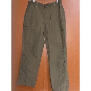 The North Face Men Army Green Pants, Size 34/30